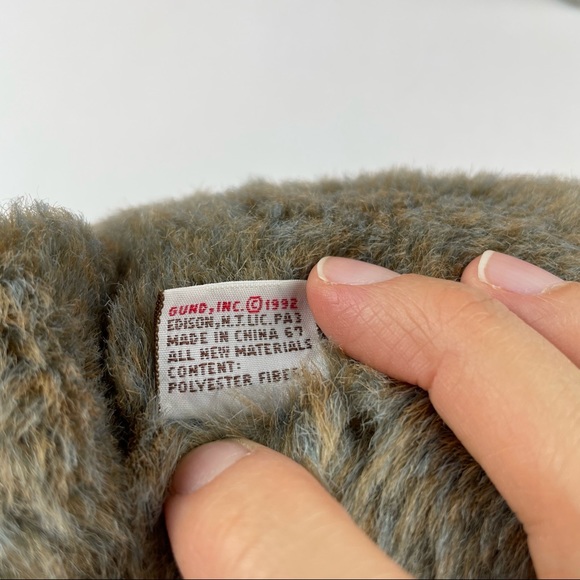 Vintage Gund Playtpus 1992 Webber Blue Footed Duck Plush Stuffed Animal - Picture 7 of 8